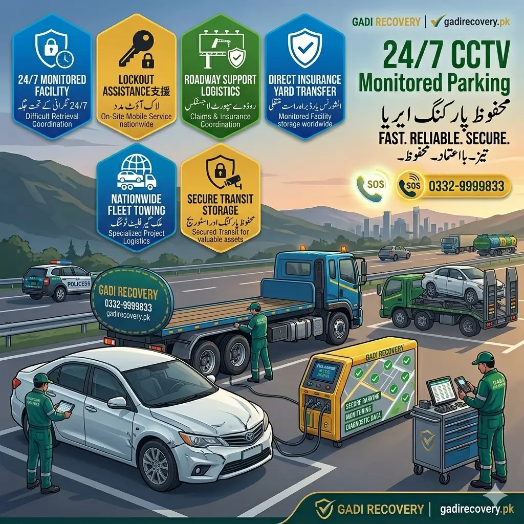 CCTV Monitored Parking