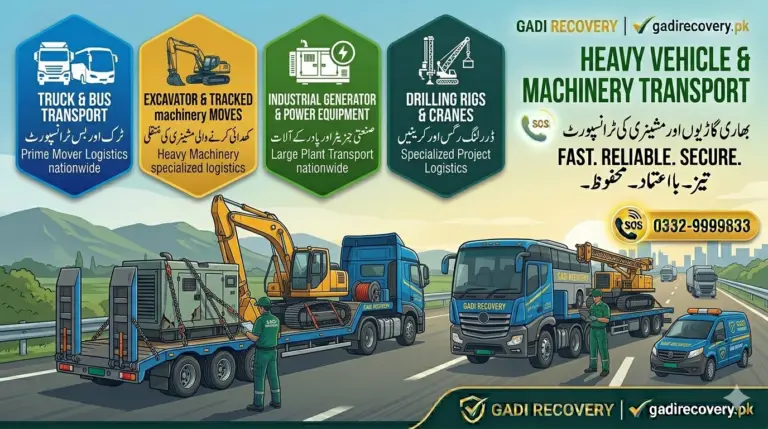 Heavy Vehicle & Machinery Transport Service