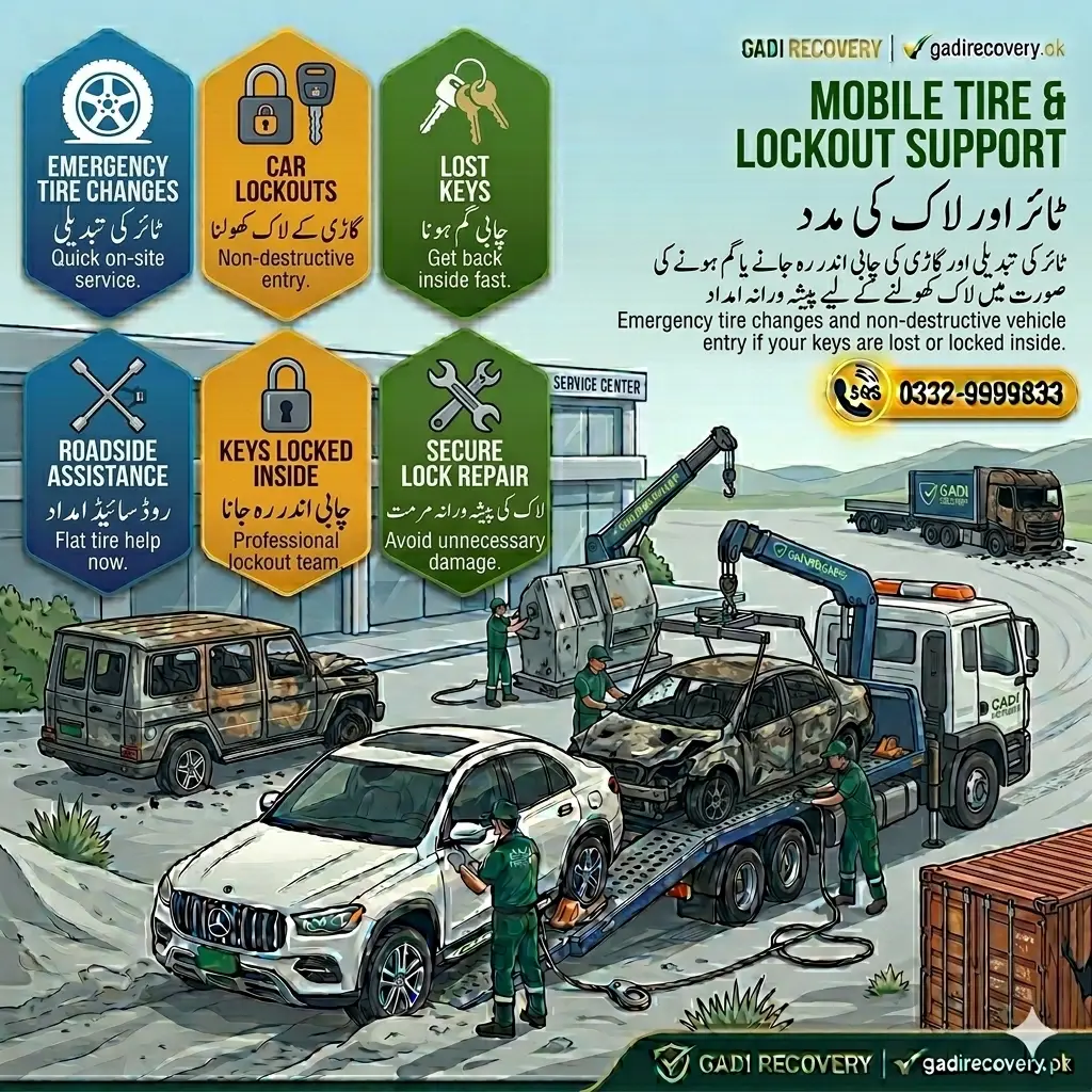 Mobile Tire Lockout Support